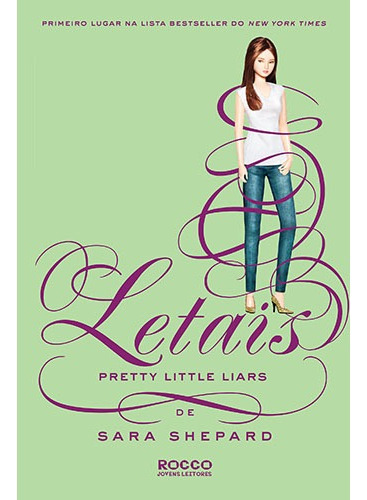 Livro Letais de Sara Shepard Capa Mole em Português Editora Rocco