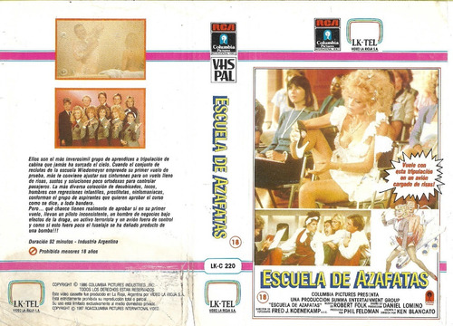 Escuela De Azafatas Vhs Stewardess School 1986