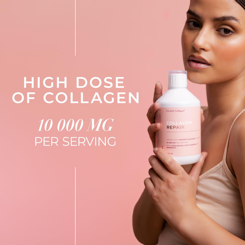 Colágeno Sueco - 10000mg Colágeno Reparación 500ml I Dzwlv
