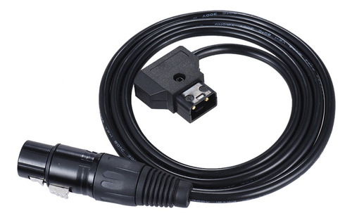 Adaptador Andoer D-tap Macho A Xlr Hembra De 4 Pines 100cm