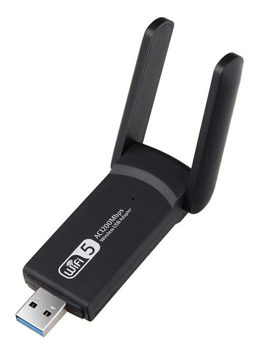 Adaptador Wifi Usb 3.0 Doble Banda 2.4 Ghz Y 5 Ghz 1200 Mbps