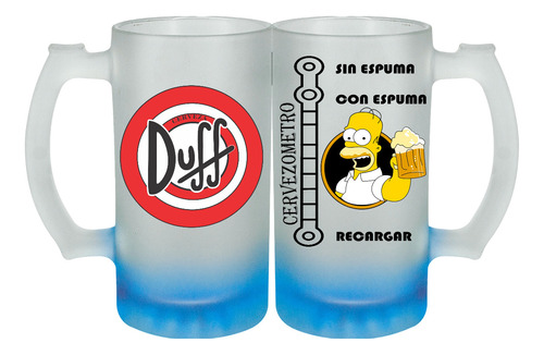 Tarro Cervecero De Los Simpsons Serie Tv 1pz A Elegir