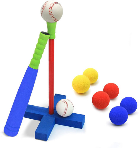 . Pulgadas Kids Foam T Ball Béisbol Set Toy Para Niño...