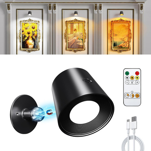 Luces Led De Lectura Inalámbricas Con Control Remoto