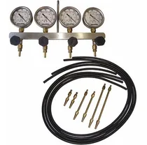 Comprar Vacuômetro 4 Relógios Glicerina Cu002F Mangueiras 6 Bicos Celfer