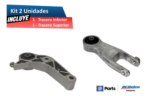 Soportes Motor Traseros Chevrolet Meriva 1.8 2004 (2 Pzs)