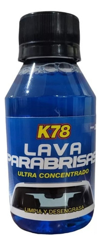 Liquido Limpia Parabrisas K78 125cc Rinde 20 Litros Sapito