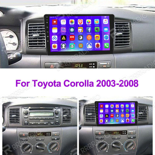 9  For Toyota Corolla 2003-2008 Android 12 Car Stereo Pl Aad