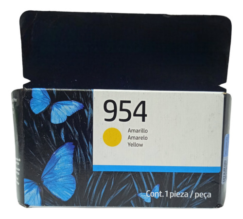 Cartucho De Tinta Hp 954 Amarillo Original L0s56al