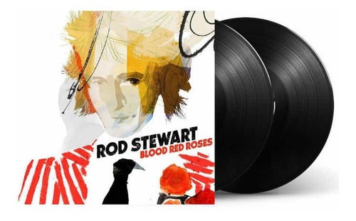 Rod Stewart Blood Red Roses Vinilo