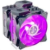 Comprar Cooler Master Ma620p Led Rgb Cu002F 6 Heatpipes De Cobre - 02 Coolers - Duplo Dissipador - Dual Fan - Pu002F Amd Ryzen AM4 AM3+ AM2+ FM2+ FM1 e Intel LGA 2066 2011-v3 2011 1366 1200 1151 1150 1155 1156 e 775
