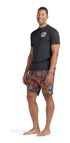 Men's Mission Loose Fit S/s Rashguard Crew (l)