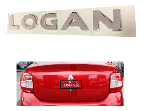 Emblema Palabra Logan De Renault