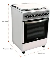 Comprar Cocina Punktal Turca PK-1050 ETK color inox con puerta con visor 220V