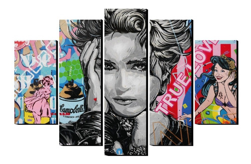 Cuadro Decorativo Madonna Pop Art