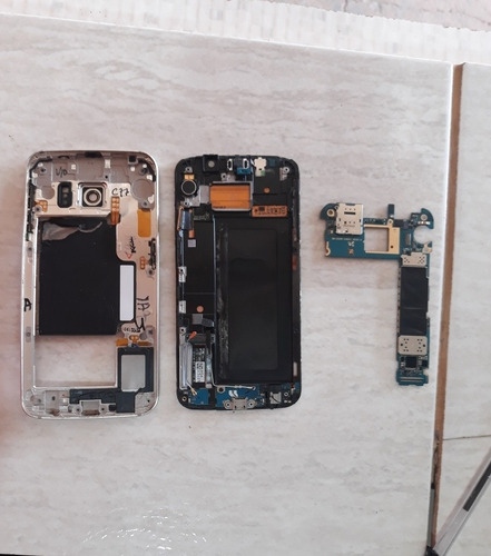 Samsung S6 Edge Retirar Peças Placa Não Liga Tela Quebrada