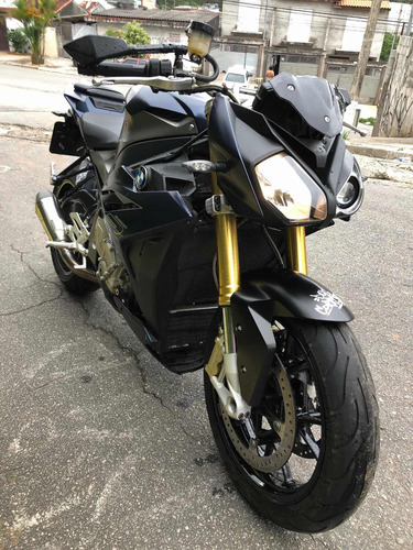 Bmw S1000r 2014 Naked Bmw Azul Aceito Troca