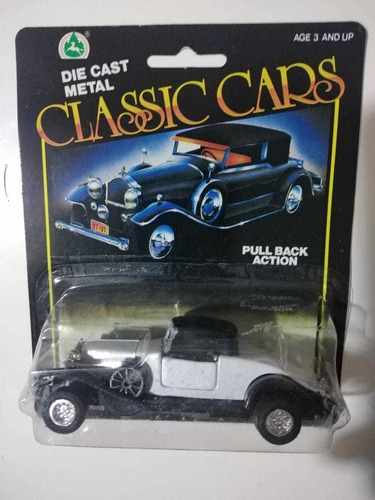 Die Cast Classic Cars Cadillac Retro Vintage A Friccion