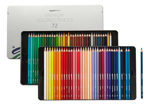 Caja De Colores Originales Amazon Basics Premium 