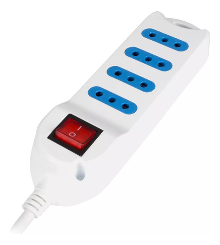 Alargador Eléctrico Philco Xt30 3 Mts 4 Pos Blanco / Tcenter