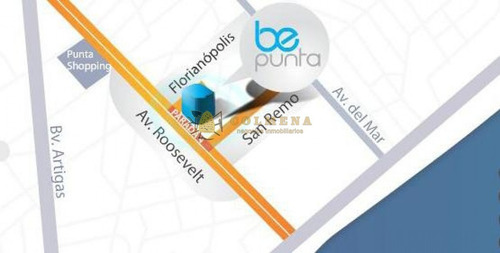 Be Punta - 3 Dormitorios Zona Shopping- Ref: 2717