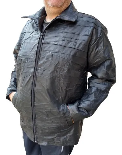 Jaqueta de couro hotsell legitimo plus size