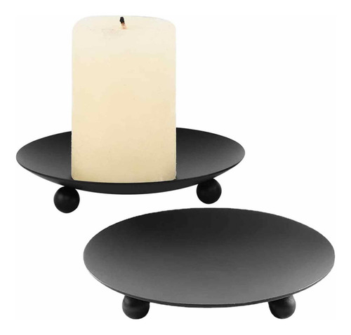 Popular Portavelas Plato 2 Bandejas Decorativas Para Velas