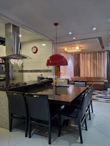 Imagem 4 de 22 de Sobrado Com 3 Dormitórios À Venda, 250 M² Por R$ 820.000,00 - Vila Camilópolis - Santo André/sp - So1497