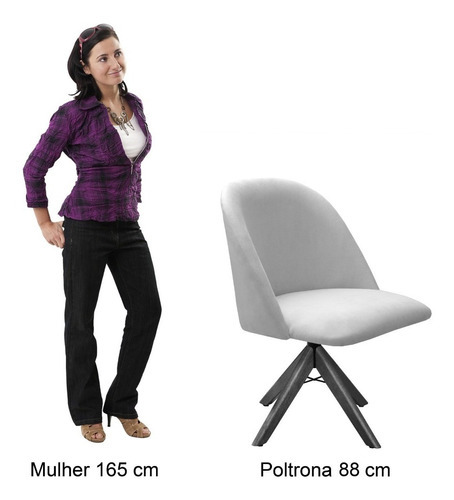 Sillón Gaia, silla giratoria de madera tapizada para comedor, color gamuza, azul marino, 210, diseño de tela para obtener más opciones de color, consulte la penúltima imagen del anuncio