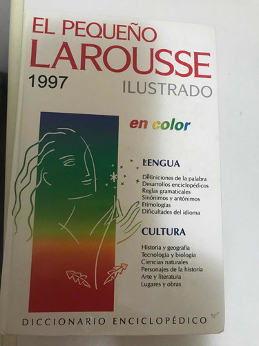 Diccionario Larouse Ilustrado Caratula Dura