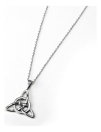 Collares Con Colgante Vintage De Triángulo Celta Irlandés De