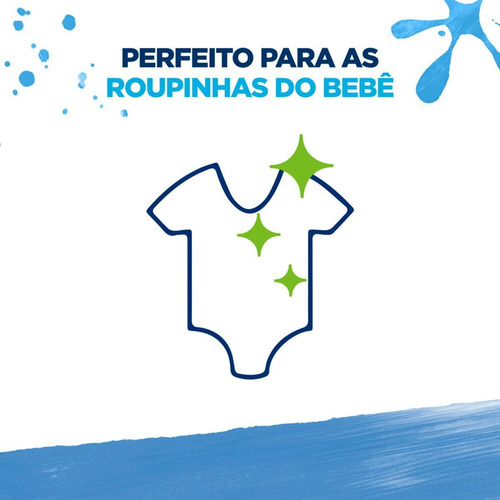 Sabão Líquido Omo Puro Cuidado 3l Kit Com 2 Unidades