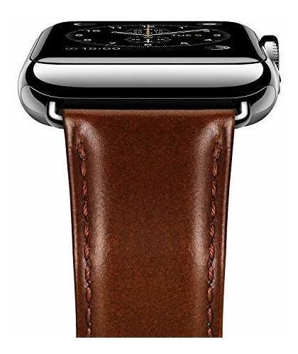 Compatible Apple Watch Band In Correa Repuesto Cuero
