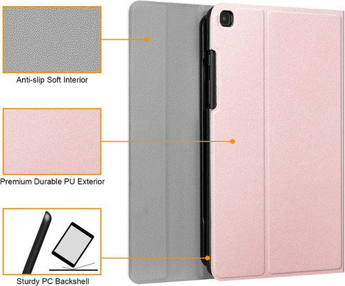 Imagen 9 de 10 de Funda Con Teclado Español Samsung Tab A8 2019 T290/295 - M.t