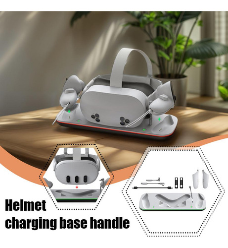 Para Cargar Cascos Meta Quest3/3s Vr