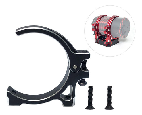 2 Soporte Para Ventilador De Refrigeración Del Motor Negro