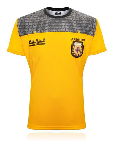 Camiseta Arbitro Regla18 - Casaca Nacional Afa Referee