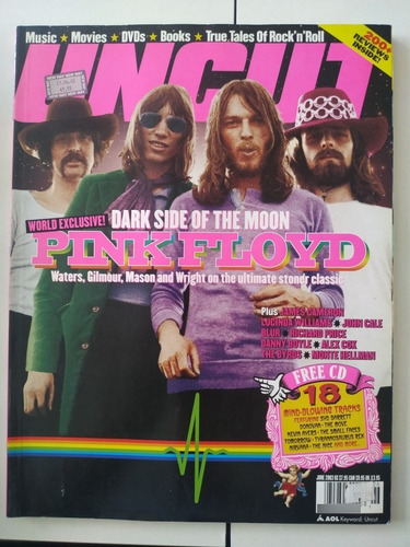 Revista Uncut Pink Floyd Dark Side Of The Moon Junho 2003