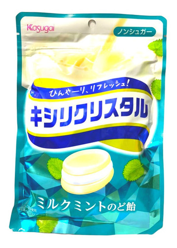 Caramelo refrescante de leche y menta Kasugai, 71 g, japonés