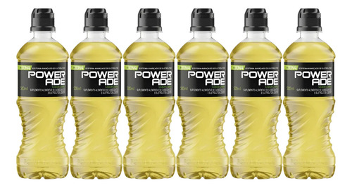 Isotônico Powerade Limão Garrafa 6x500ml