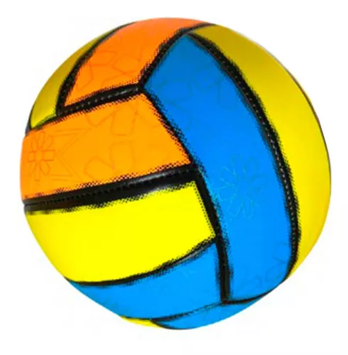 Pelota De Volley Fit2 Balon Voleibol PVC N5 - Amarillo, Blanco y Azul — BTU  Store