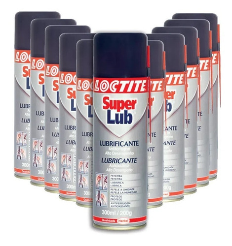 Óleo Lubrificante Desengripante Super Lub Loctite Caixa C/12