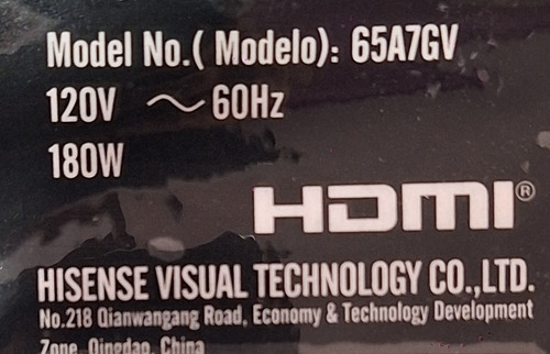 Main +tcon* 65a7gv Rsag7.820.11806/roh