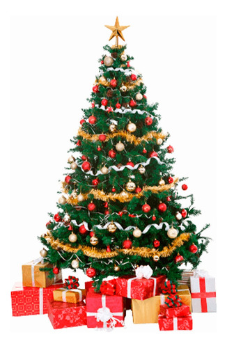 Árbol Ciprés De Navidad Zg 240cm Alto Rama X Rama Coposo