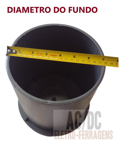 15 Caixa Inspeção Aterramento Cônica Pvc C Tampa 230x200x180