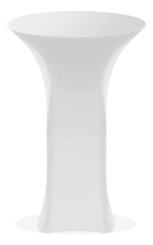 Mantel Redondo Para Mesa De Cóctel Elástico De Spandex