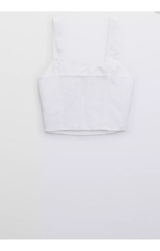 Blusa Aerie Cropped 2719 Talla S De Mujer-d3 (Usado)