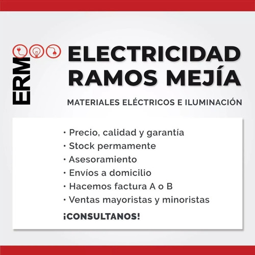 Combo X5 Conector+grampa+union+curva 25mm Genrod-erm