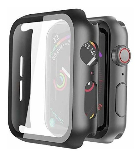 Protector Para Reloj Apple Watch 40mm Borde Negro