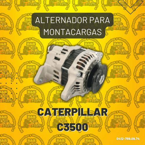 Alternador Para Montacargas Caterpillar C3500